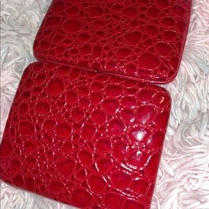 Small red wallet